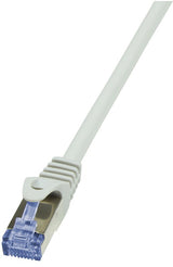 RJ45 0.50m Grijs Cat6A S-FTP LogiLink