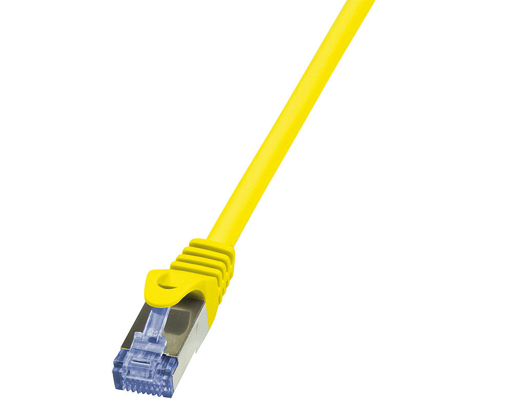 RJ45 0.50m Geel Cat6A S-FTP LogiLink