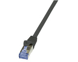 RJ45 2.00m Zwart Cat6A S-FTP LogiLink