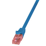 RJ45 3.00m Grijs Cat6A S-FTP LogiLink