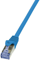 RJ45 3.00m Blauw Cat6A S-FTP LogiLink