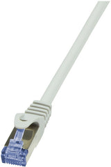 RJ45 7.50m Grijs Cat6A S-FTP LogiLink