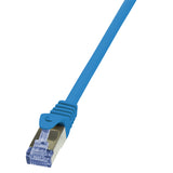 RJ45 7.50m Blauw Cat6A S-FTP LogiLink