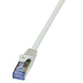 RJ45 10.00m Grijs Cat6A S-FTP LogiLink