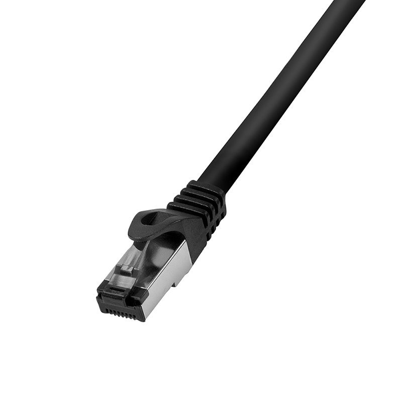 RJ45 0.50m Zwart Cat8.1 S-FTP LogiLink