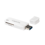 USB-A 3.0 LogiLink Micro-SD - SD(HC) Wit