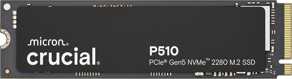 2TB M.2 PCIe NVMe Crucial P510 10000-8700