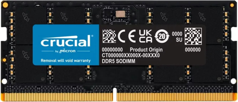 SODIMM 32GB DDR5-5600 CL46 Crucial Tray