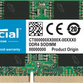 SODIMM 8GB DDR4-3200 CL22 Crucial