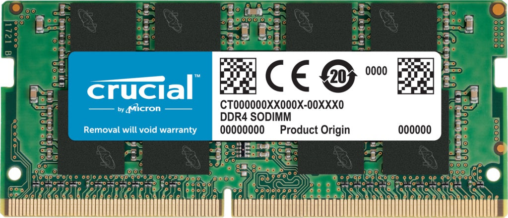 SODIMM 8GB DDR4-3200 CL22 Crucial