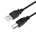 USB-A 2.0 (M) --> USB-B 2.0 (M) 3.00m LogiLink Zwart