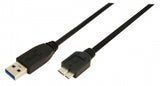 USB-A 3.0 (M) <--> USB-micro-B 3.0 (M) 2.00m LogiLink