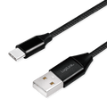 USB-C 2.0 (M) <--> USB-A (M) 1.00m LogiLink Zwart