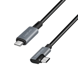 USB-C 2.0(M) 90° <> USB-C(M) 2.0m LogiLink 100W zwart