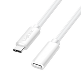 USB-C 2.0(M) <> USB-C(F) 2.0m LogiLink 100W-480Mbps wit