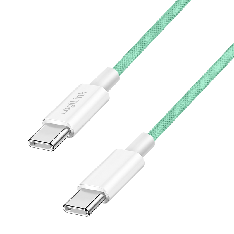 USB-C 2.0(M) <> USB-C(M) 1.0m LogiLink 60W-480Mbps gr.