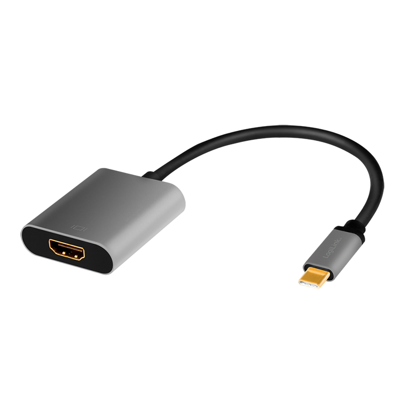 USB-C 3.2 (M) --> HDMI (F) 0.15m LogiLink 4K