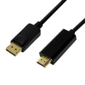DisplayPort 1.2 --> HDMI 1.00m 4K-30Hz LogiLink