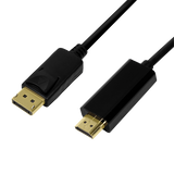 DisplayPort 1.2 --> HDMI 5.00m 4K-30Hz LogiLink