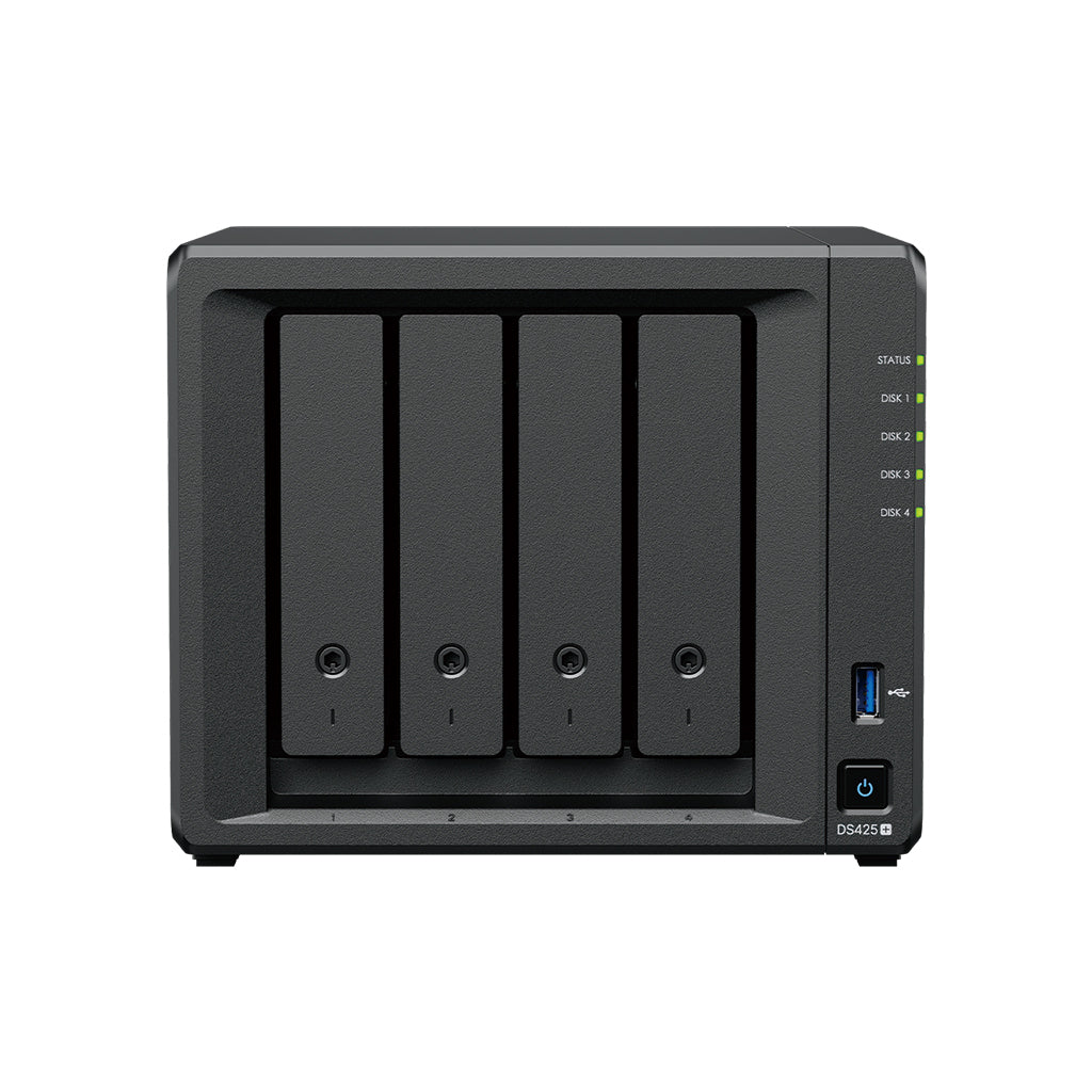 Synology DS425+ 4bay-2xM.2-2xUSB 3.2-2.5Gbps+1Gbps