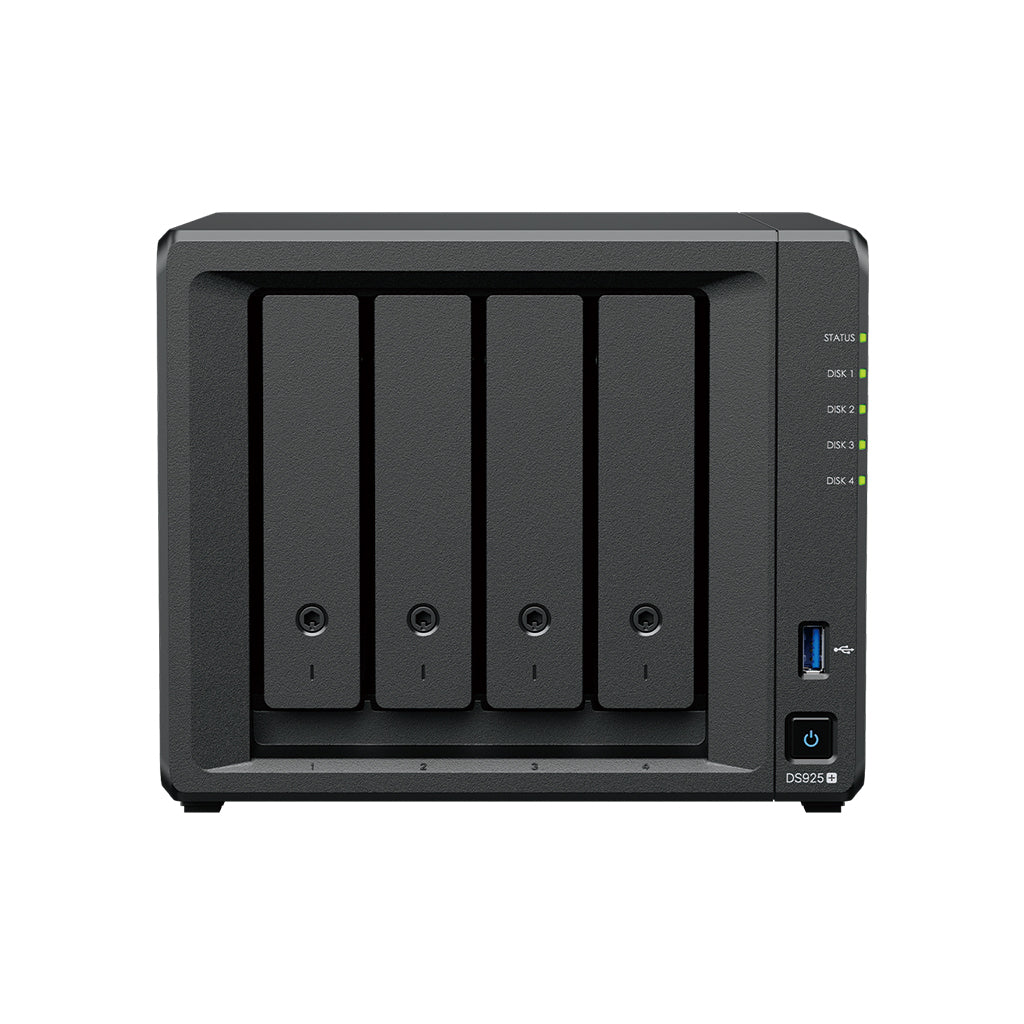 Synology DS925+ 4bay-2xM.2-2xUSB 3.2-2xGLAN-eSATA