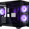 Cooler Master Elite 481 Wood - TG-ARGB-USB-C-Mini-µATX