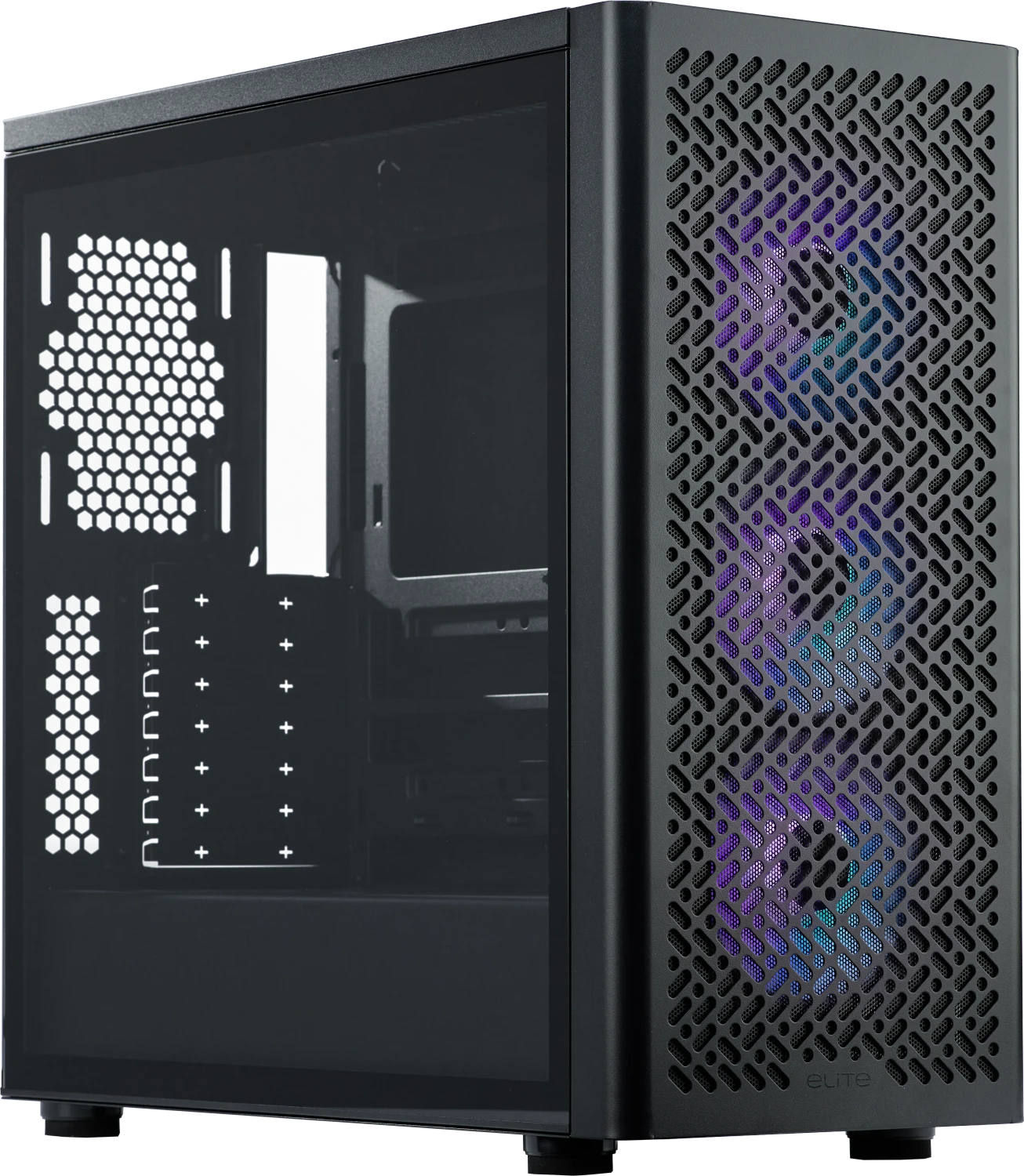 Cooler Master Elite 502 - TG-ARGB-USB-C-Midi-ATX