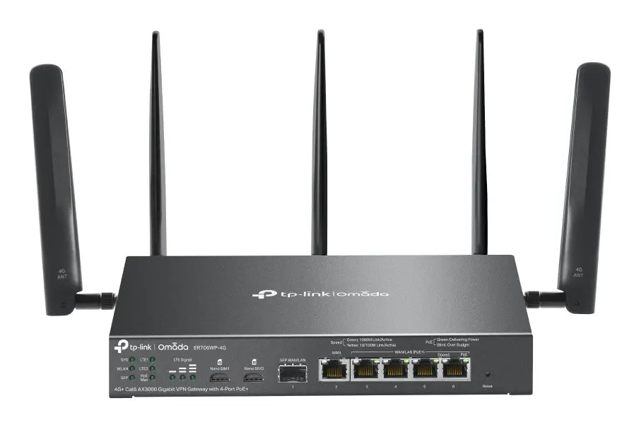 AX3000 WiFi6 5Port 1Gbps PoE+ Mesh Omada TP-Link