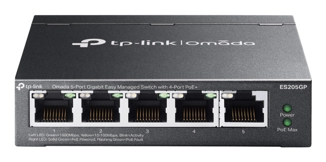 5Port 1Gbps Omada Managed 4xPoE+ 65W TP-Link