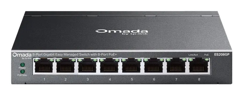 8Port 1Gbps Omada 8xPoE+ TP-Link