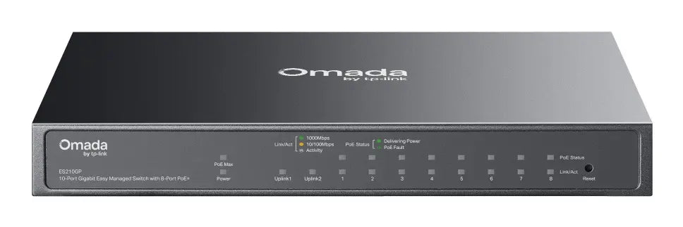 10Port 1Gbps Omada Easy 8xPoE+ 1xSFP-RJ45TP-Link.