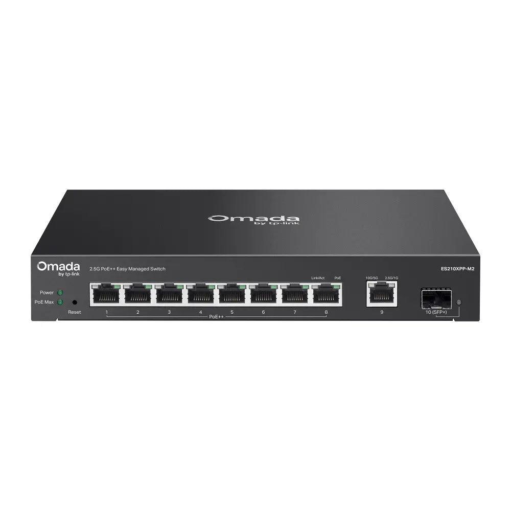 9Port 2.5Gbps Omada 8xPoE++ 1xSFP+ TP-Link