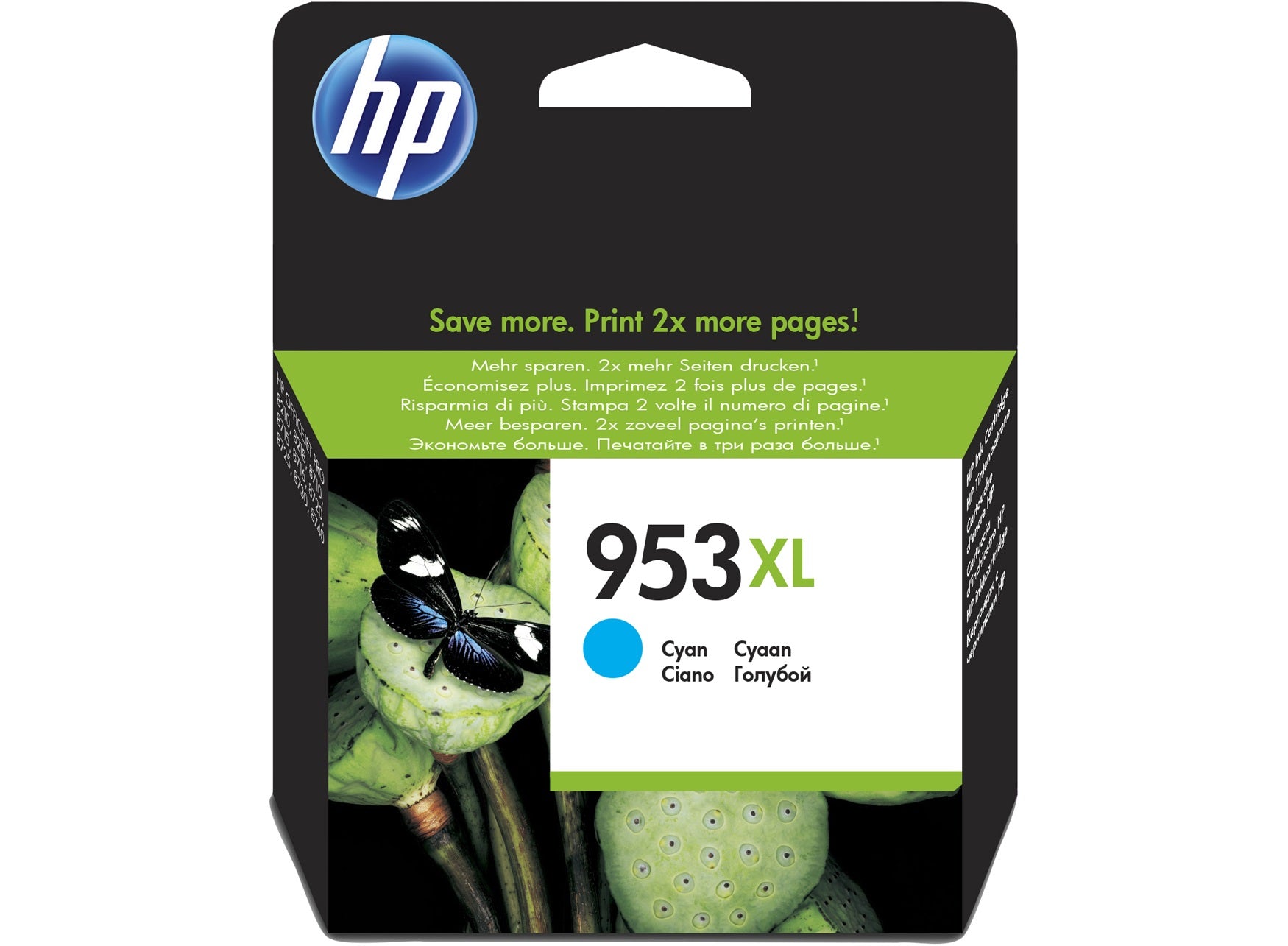 HP No.953XL Cyaan 1.450 pagina's (Origineel)