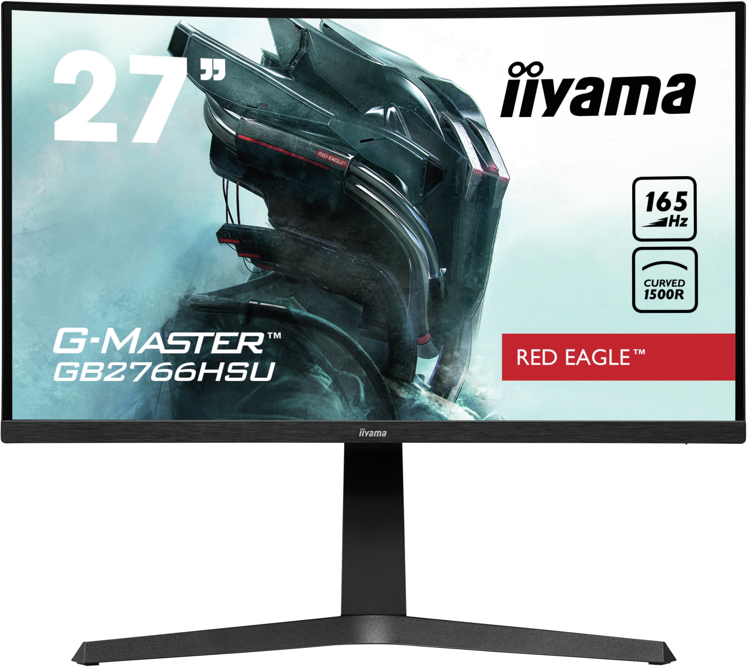 27-inch Iiyama G-Master GB2766HSU-B1 Curved-FHD-DP-165Hz-VA