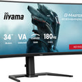 34-inch Iiyama G-Master GCB3484WQSU-B1 Curved-UWQHD-180Hz-VA