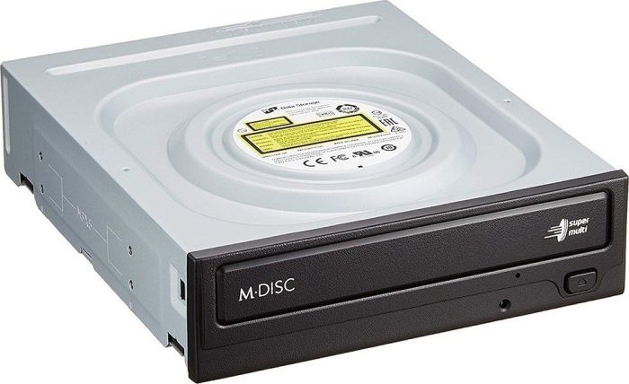 HLDS GH24NSD5 24x SATA - Bulk - Zwart