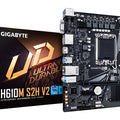 Gigabyte 1700 H610M S2H V2 - DDR5-M.2-2xDP-HDMI-VGA