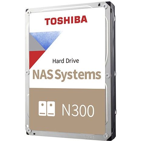 8TB Toshiba N300 NAS 512MB-7200rpm Retail