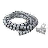 LogiLink WireTube Grijs - 2.5 m - 25mm
