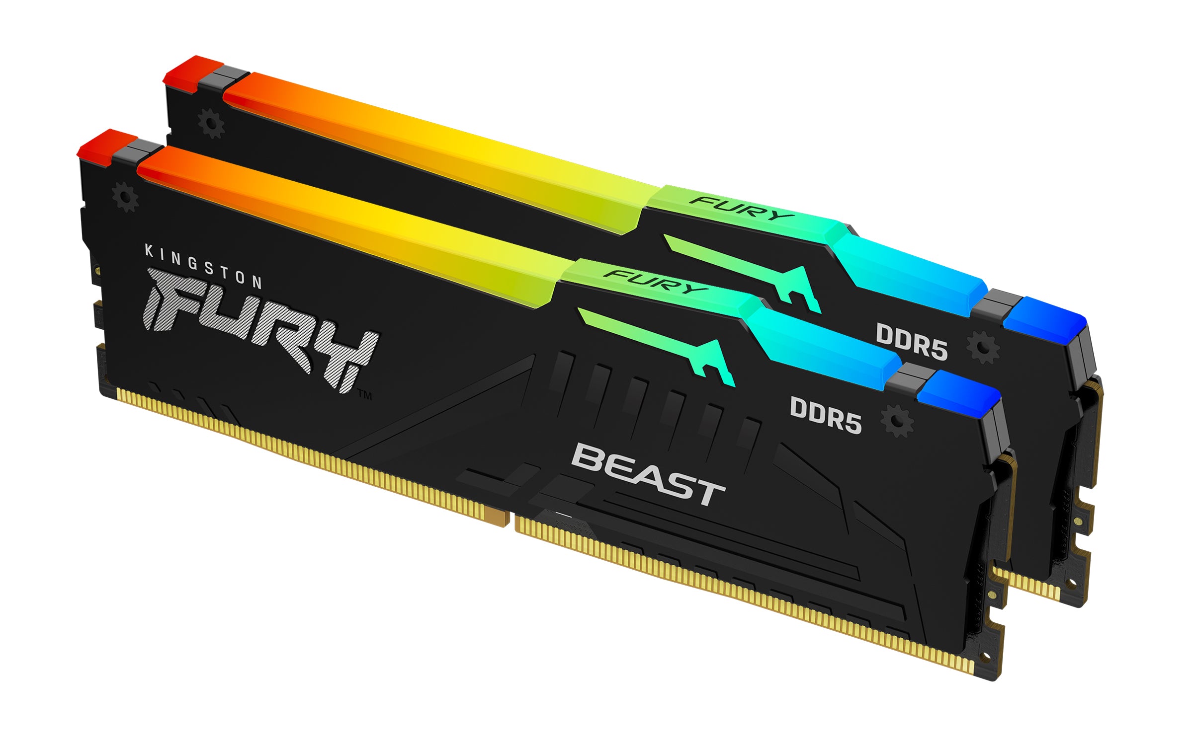 16GB DDR5-5600 CL36 (2x 8GB) Kingston FURY Beast RGB