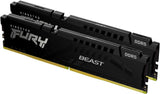 64GB DDR5-6000 CL36 (2x 32GB) Kingston FURY Beast Black