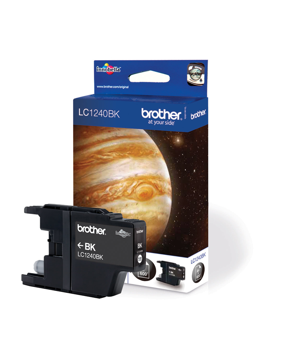 Brother LC-1240BK Zwart 600 pagina's (Origineel)