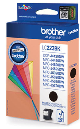 Brother LC-223BK Zwart 550 pagina's (Origineel)
