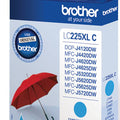Brother LC-225XLC Cyaan 1.200 pagina's (Origineel)