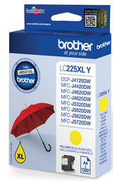Brother LC-225XLY Geel 1.200 pagina's (Origineel)