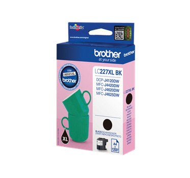 Brother LC-227XLBK Zwart 1.200 pagina's (Origineel)