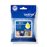 Brother LC-521Y Geel 500 pagina's (Origineel)