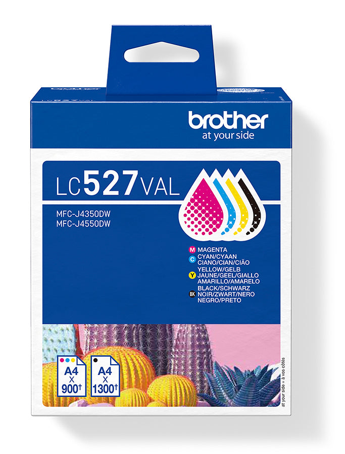Brother LC-527VAL Value Pack 1.300-900 pagina's (Origine