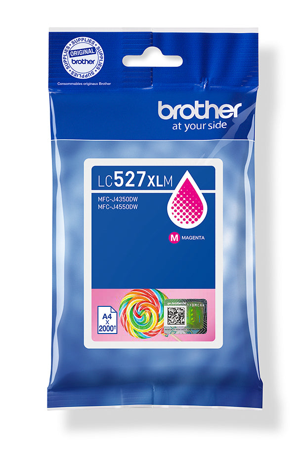 Brother LC-527XLM Magenta 2.000 pagina's (Origineel)