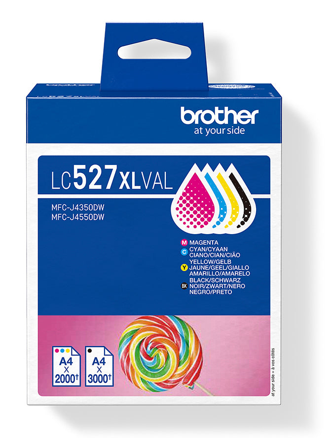 Brother LC-527XLVAL Value Pack 3.000-2.000 pagina's (Ori